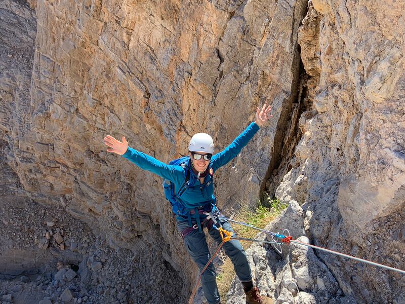 Thunder canyon in Ras Al Khaimah. Photo: Emanuele Gallone