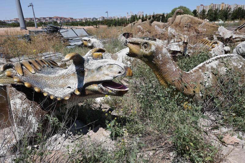 Wonderland Eurasia theme park is left to gather dust. AFP