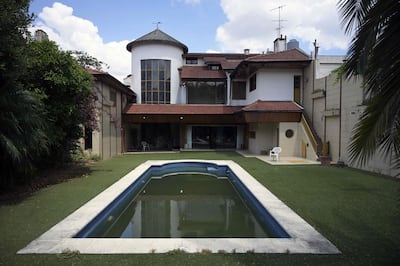 A house owned by the late Argentine football star Diego Maradona will be auctioned among other belongings in Buenos Aires. Photo: AFP