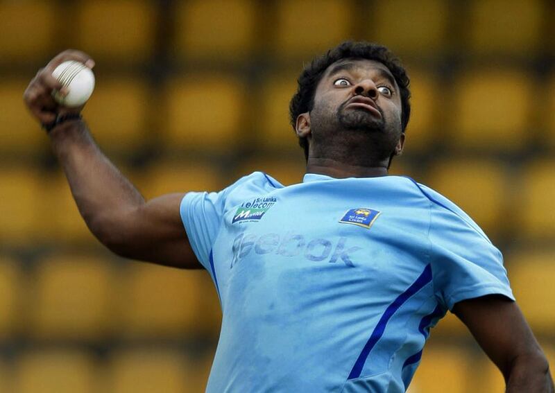 Muttiah Muralitharan faced severe scrutiny for his action but finished as the world's topmost wicket-taker in the sport. Eranga Jayawardena / AP Photo