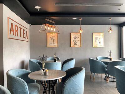 Cafe Artea at Al Seef Compound is the brainchild of Adnan and Adel Al Hosani. Melinda Healy