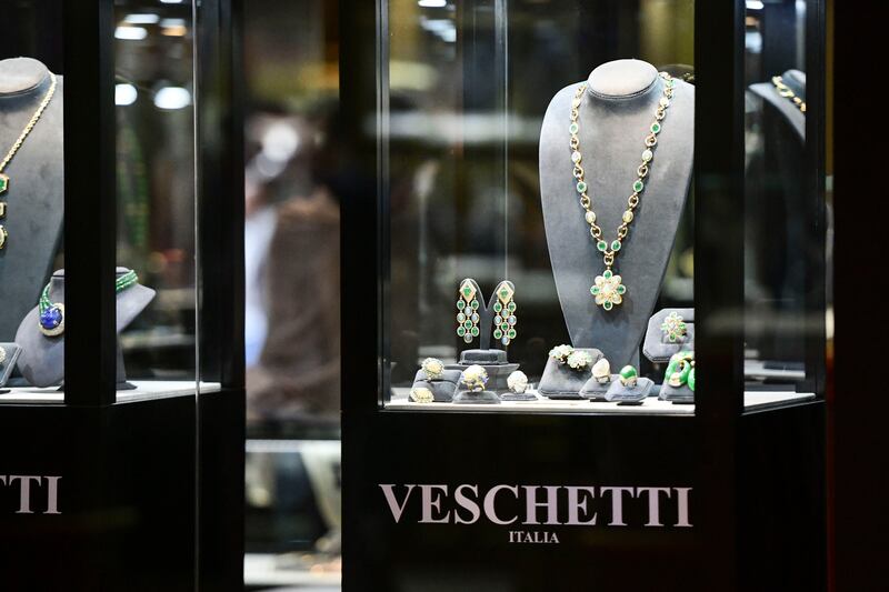 Pieces from Italian jewellery brand Veschetti.