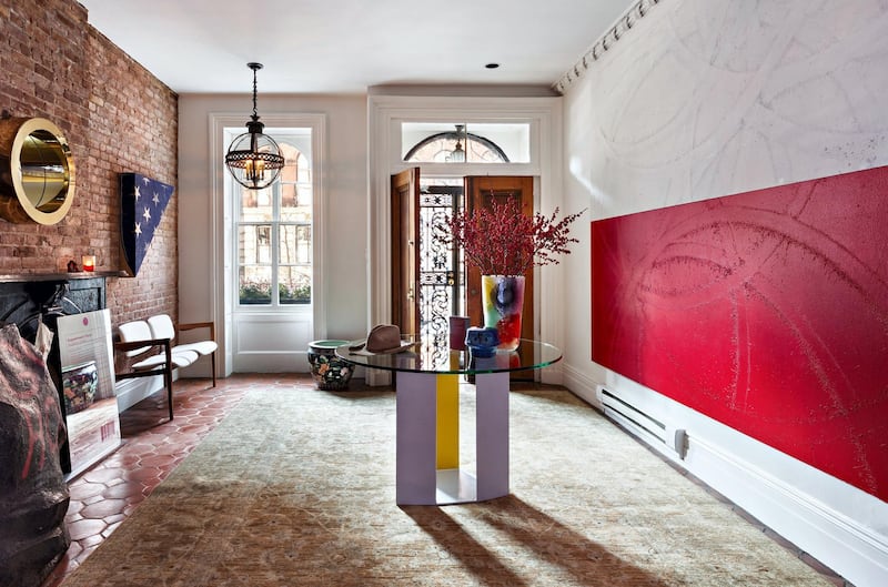 The foyer at 123 East 10th Street. Photo: Nina Poon / Sotheby's International Realty