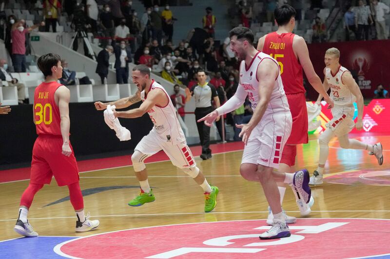 Lebanon defeated China in their quarter-final at the Fiba Asia Cup 2022 tournament in Jakarta. AP