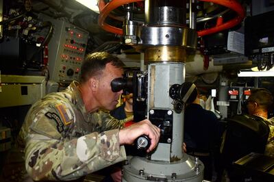 Gen Kurilla was given a “hands-on demonstration of the capabilities of the vessel”. Photo: US Central Command