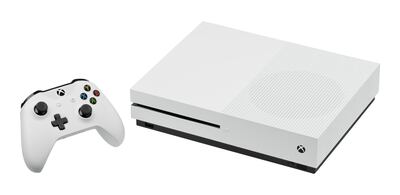 The Xbox One S was released in 2016. The 'S' is a slimmer model of the previous One that was first released in 2013. Besides being smaller, the S has new features like HDR and 4K video from streaming and UHD Blu-Ray sources.  Wikipedia Commons