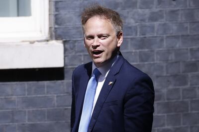 Britain's Transport Secretary Grant Shapps. EPA