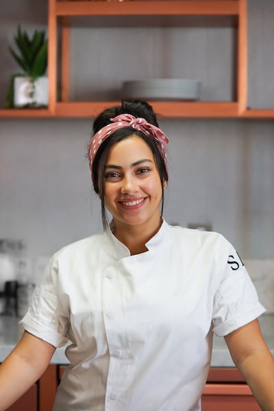 Chef Sara Aqel, who is of Palestinian-Jordanian decent, helms Fi'lia