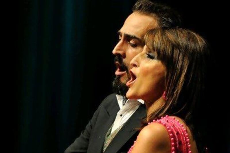 Giuseppe De'Ligia and Monica De Rosa perform Rigoletto. Photo by Guiseppe Tuccillo