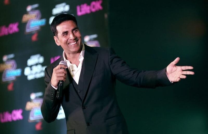 Akshay Kumar has appeared in almost 150 Hindi films and is well known for performing his own stunts.  Money Sharma / EPA 