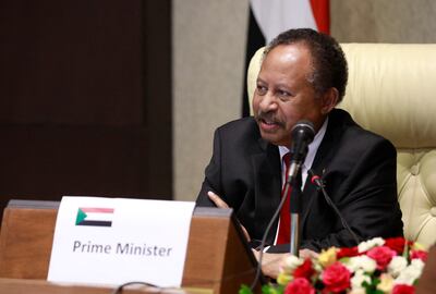 Sudanese Prime Minister Abdalla Hamdok. AFP