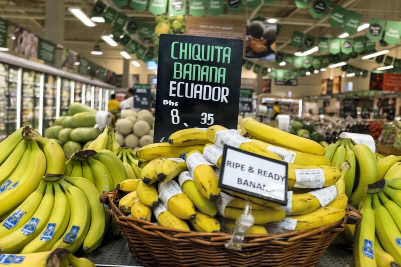 DUBAI, UNITED ARAB EMIRATES - Jan 1, 2018. 

Spinneys introduces VAT on the first day of the year.

(Photo by Reem Mohammed/The National)

Reporter: Haneen Dajani

Section: NA