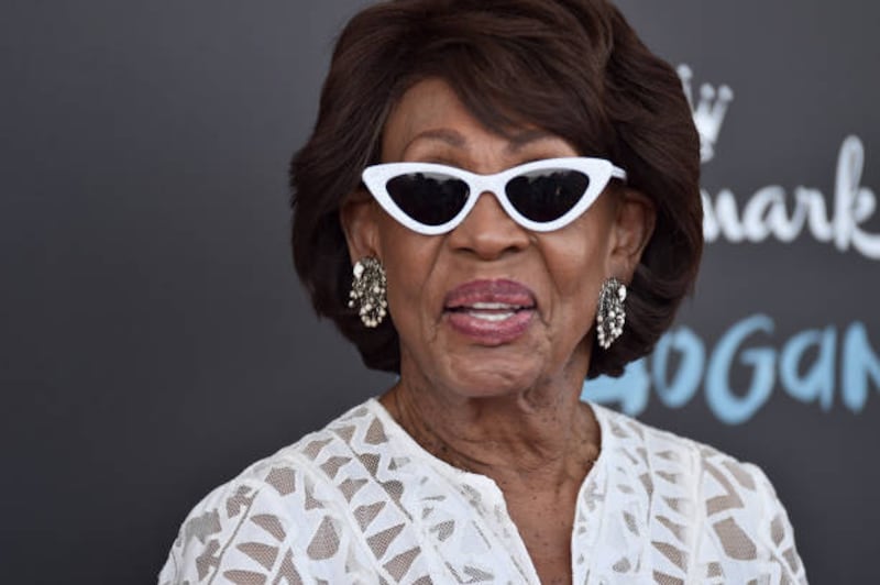 Democrat Maxine Waters is in her 15th House term. She is the most senior of the 12 black women serving and led the Congressional Black Caucus from 1997 to 1999. Getty