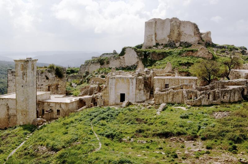 UNSPECIFIED - MAY 23:  Syria - Latakia. Fortress of Saladin 'Qal'at Salah El-Din'. UNESCO World Heritage List, 2006  (Photo by DEA / C. SAPPA/De Agostini/Getty Images)