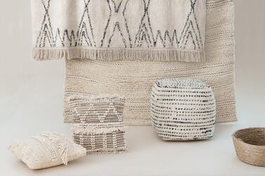 Handwoven cushions are timeless in design, and sustainable, too. 