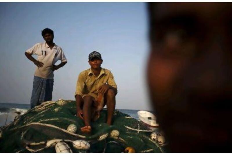 The aquaculture industry in UAE is growing as the number of fish in the Arabian Gulf is dwindling. Andrew Henderson / The National