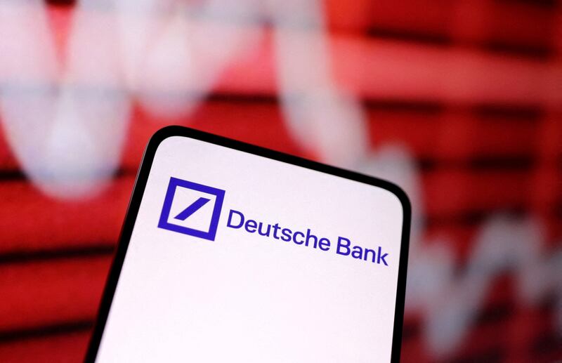 Deutsche Bank's shares have lost a fifth of their value so far this month. Reuters