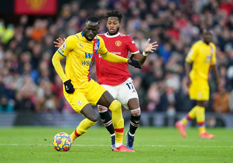 Cheikhou Kouyate - 7: Sat in screening role in front of Palace defence and was powerful presence, although relieved just before break when slipped at crucial moment allowing Dalot space to shoot over. AP
