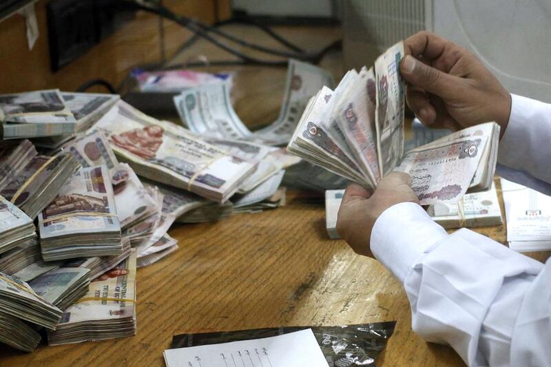 Investment in Egypt has halted as the country grapples with a shortage of hard currency. Asmaa Waguih / Reuters