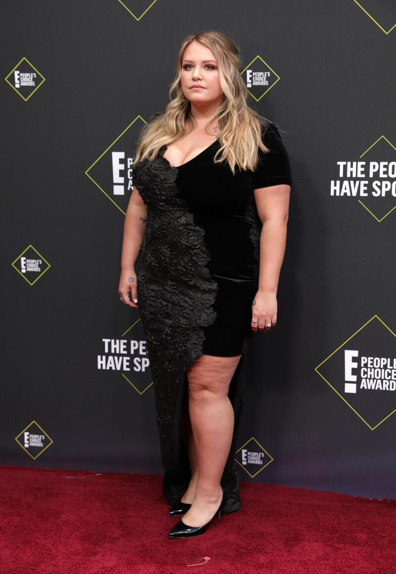 Anna Todd arrives at the 2019 People's Choice Awards in Santa Monica, California, on Sunday, November 10, 2019. Reuters