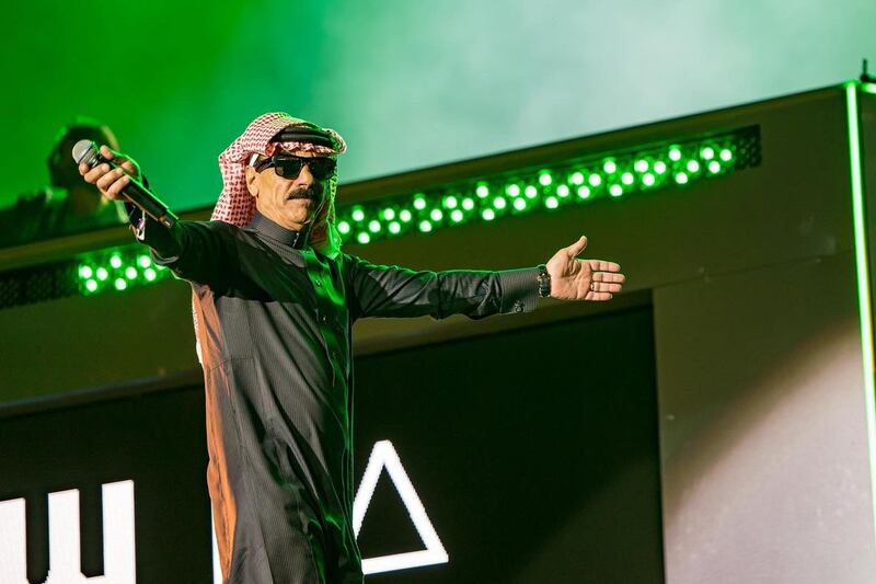 Omar Souleyman played it cool at Soundstorm