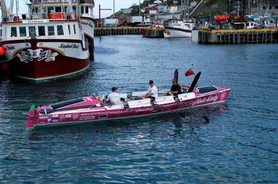 Pink Lady in St John's harbour. Jonathan Gornall for The National