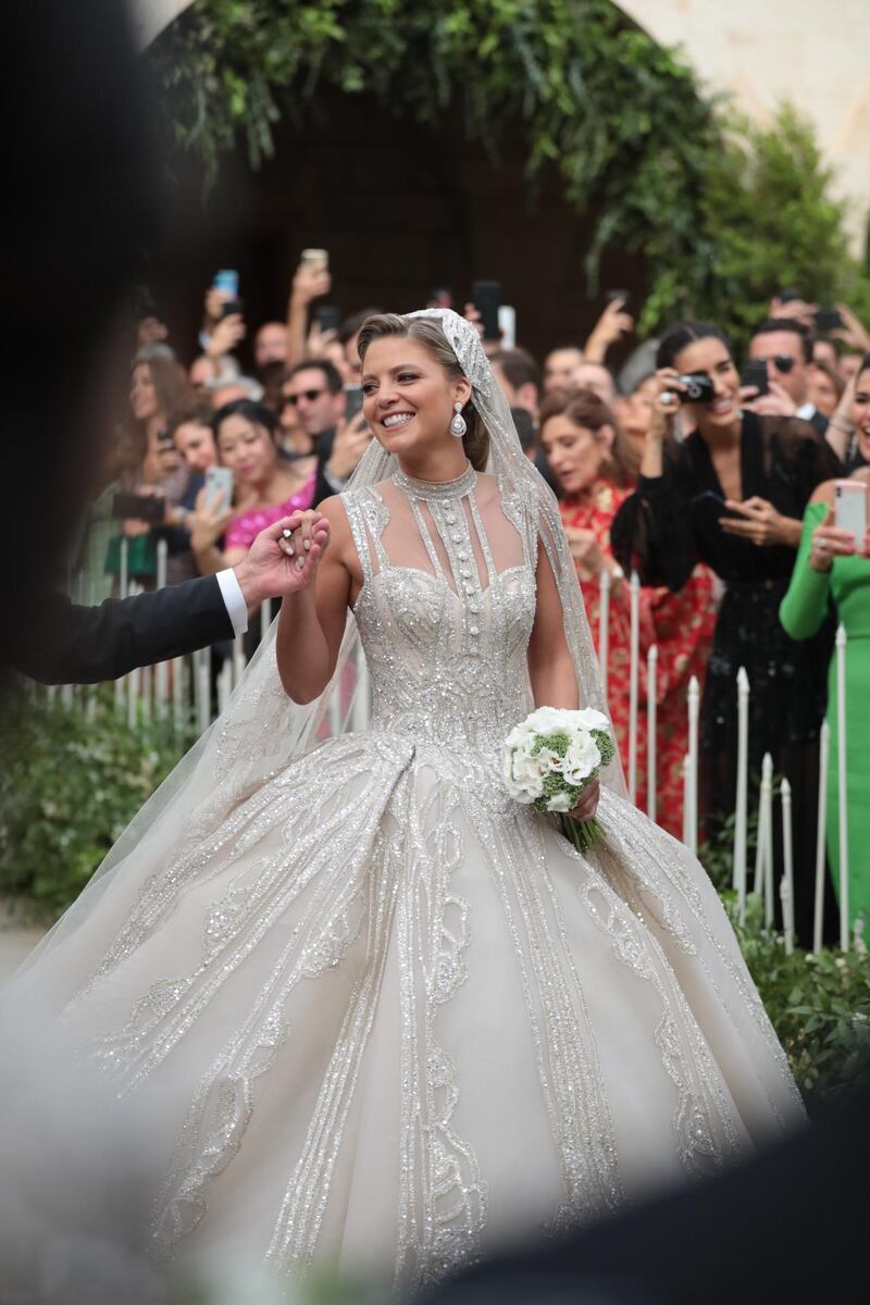 On July 19, the couple tied the knot in a religious ceremony in Bkerki. Photo: ParAzar