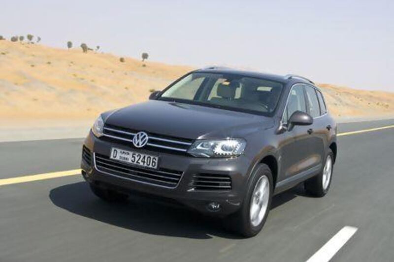Once you get used to its unnerving, petrol-saving coasting ability, the Volkswagen Touareg Hybrid is refined and nimbler than it looks. Courtesy of Volkswagen