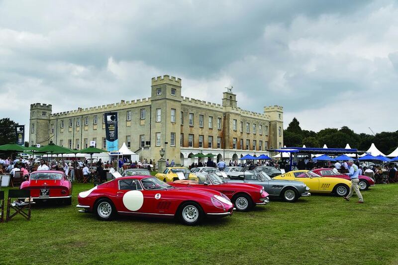 The cars of this year’s Salon Privé event at Syon Park, London. Newspress Ltd