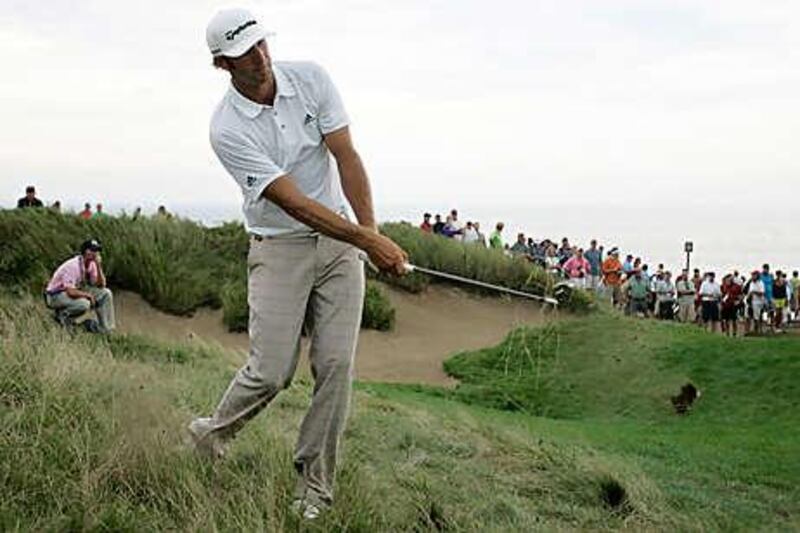 Dustin Johnson's short game is often overshadowed by his lengthy drives.