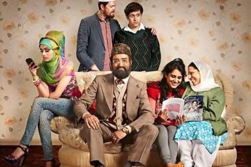 A promo photo for the BBC production, 'Citizen Khan'. The BBC said it received 187 complaints about the first episode the day after it aired.