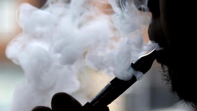 The 100 per cent levy on e-cigarettes and vaping liquid was introduced on Sunday. 
