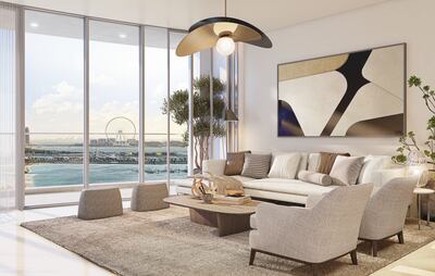 An interior rendering of Nakheel's Palm Beach Towers. Courtesy Nakheel
