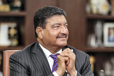 BR Shetty resigned as a director and co-chairman of Finablr on Monday. Victor Besa/The National