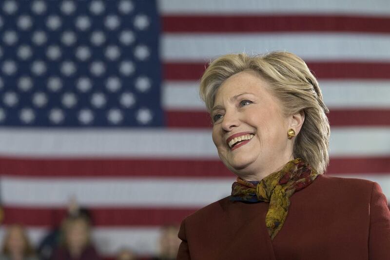 Hillary Clinton came of age diplomatically at the end of the Cold War. Mary Altaffer / AP Photo
