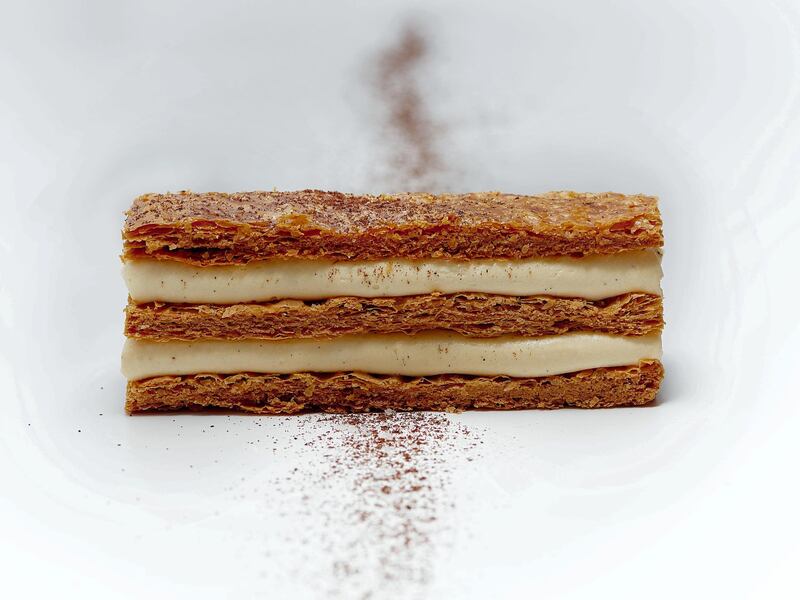 Millefeuille at Fouquet's Abu Dhabi