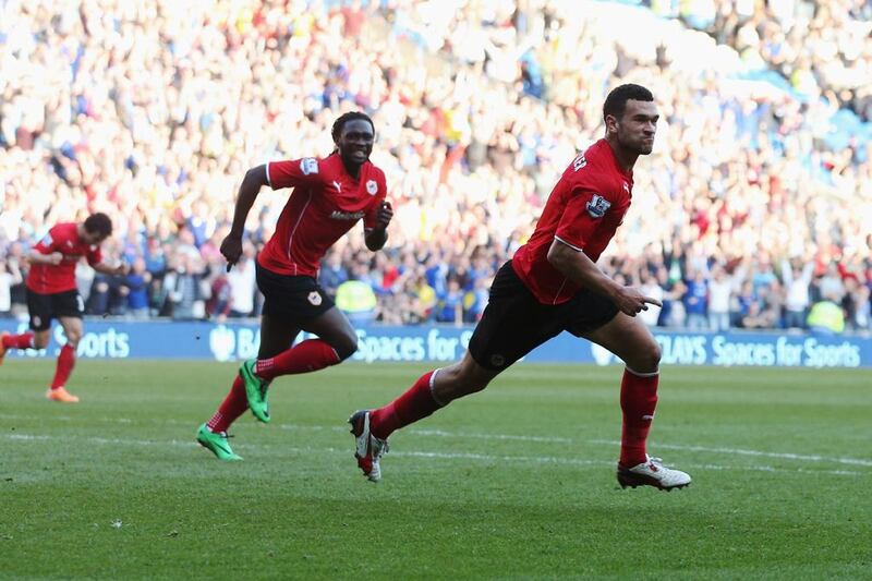 Centre-back: Steven Caulker, Cardiff City. Scored twice to decide the basement battle with Fulham. Also kept Kostas Mitroglou quiet. Scott Heavey / Getty Images