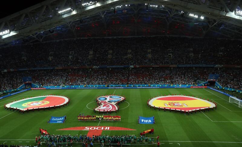 A general view prior to kick off. Ueslei Marcelino / Reuters