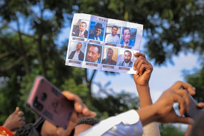 Protesters have previously called for the release of Jawar Mohammed and others. AP.