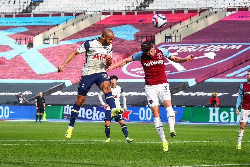 Lucas Moura - 6: On the periphery during the tough start for the visitors, and loose in possession when he did see the ball. Bizarre that Lamela was hooked at half time instead of him, yet he did impact the game thereafter and headed home well from a Bale corner. EPA