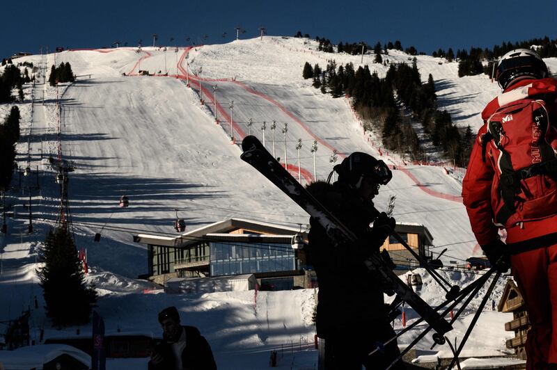 The Ukrainian businessman was arrested at the Courchevel ski resort in the French Alps. AFP.