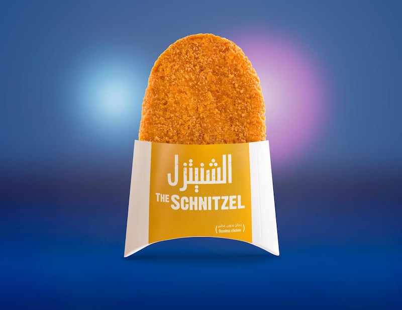 McDonald’s at JBR the Walk will be giving free Schnitzel in exchange for telling a joke. Courtesy McDonald's