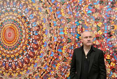 British artist Damien Hirst has talked about using other artists to create some of his most famous pieces. Reuters
