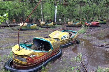 Abandoned funfair in Pripyat. Declan McVeigh/The National