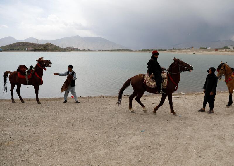 Qargha Lake and its surrounding areas provide recreational activities such as boating, surfing and golfing. Reuters