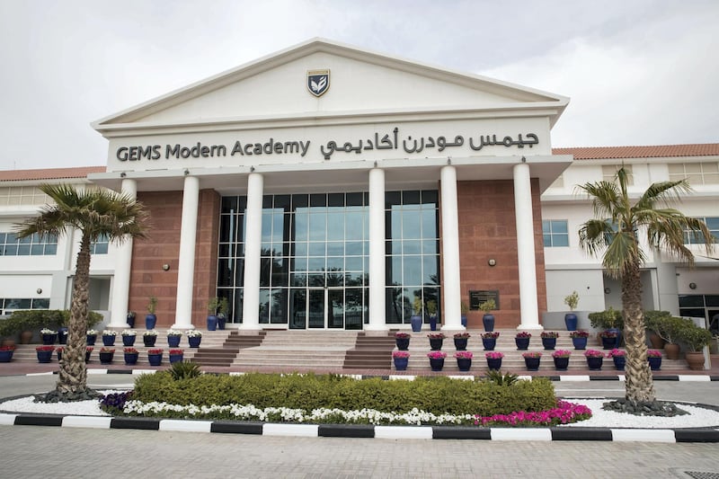 DUBAI, UNITED ARAB EMIRATES. 07 FEBRUARY 2018. KHDA announced the results of the annual inspections of the Indian and Pakistani private schools. Gems Modern Academy is the only Indian curriculum school to have earned an Outstanding rating in the latest round of private schools inspections in Dubai. (Photo: Antonie Robertson/The National) Journalist: Roberta Pennington. Section: National.
