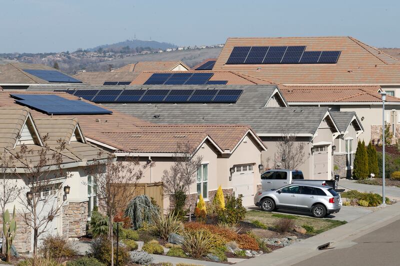 Solar panels are a good way to power your home as energy from the grid often comes from environmentally unfriendly sources. AP Photo