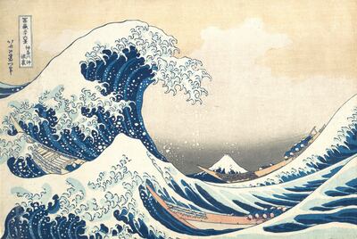 The Great Wave off Kanagawa by Hokusai. Photo: The Met