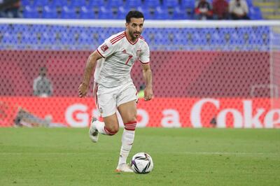 UAE's need Ali Mabkhout to find his touch. AFP