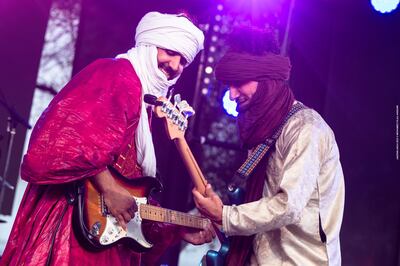 Izouran N-Sahara perform at Jazzablanca Festival. Photo: Momo Filali